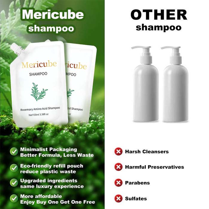 Mericube Anti-Hair Fall Hair Loss Treatment Shampoo