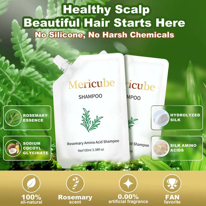 Mericube Anti-Hair Fall Hair Loss Treatment Shampoo