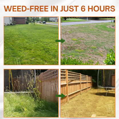 ✨ From Weed Jungle to Perfect Lawn! | ⏱️ Watch Weeds Wither in 6 Hours!  |2-in-1 Max Power Herbicide (100% Glyphosate-Free)