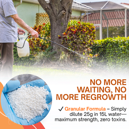 ✨ From Weed Jungle to Perfect Lawn! | ⏱️ Watch Weeds Wither in 6 Hours!  |2-in-1 Max Power Herbicide (100% Glyphosate-Free)
