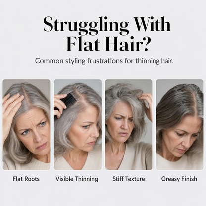 ⏳🔥LIMITED-TIME 50% OFF! ⏰Peach-Scented Volumizing & Setting Spray – Lightweight, Bouncy Hair & Long-Lasting Hold ✨