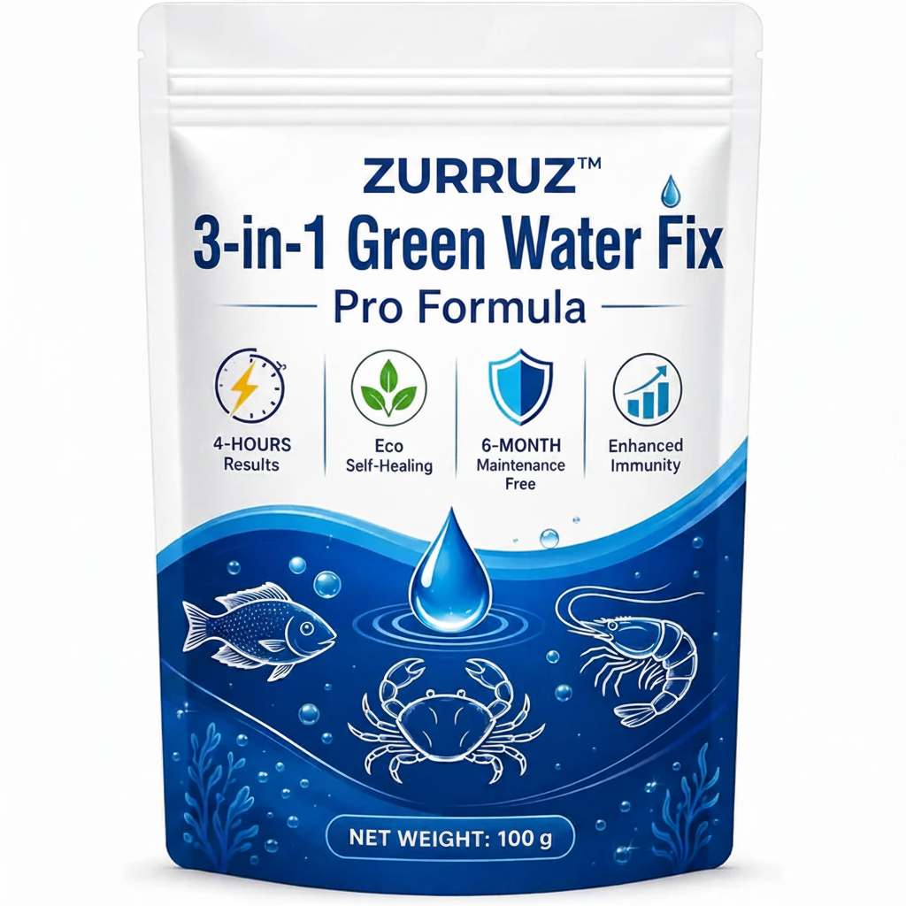 ZURRUZ 3-in-1 Green Water Fix Pro Formula