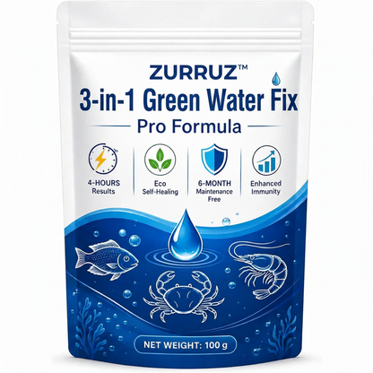 ZURRUZ 3-in-1 Green Water Fix Pro Formula